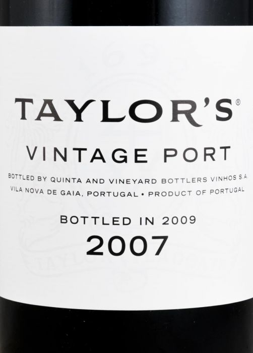 2007 Taylor's Vintage Porto