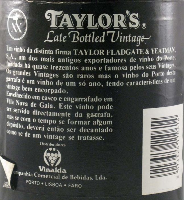 1983 Taylor's LBV Porto 1,5L