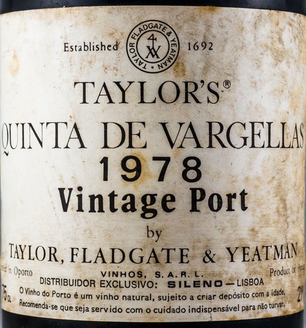 1978 Taylor's Quinta de Vargellas Vintage Port