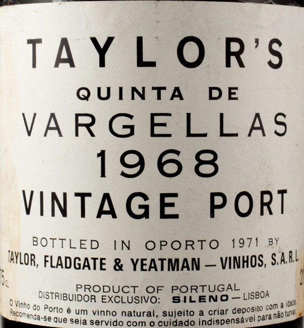 1968 Taylor's Quinta de Vargellas Vintage Porto