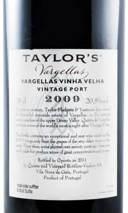 2009 Taylor's Quinta de Vargellas Vinha Velha Vintage Port