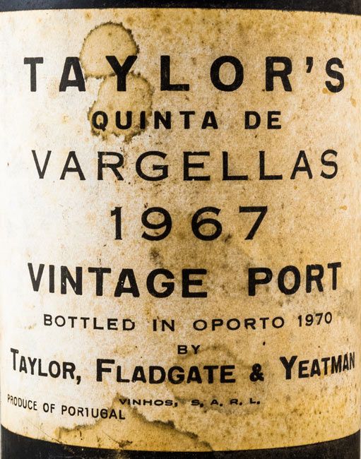 1967 Taylor's Quinta de Vargellas Vintage Porto