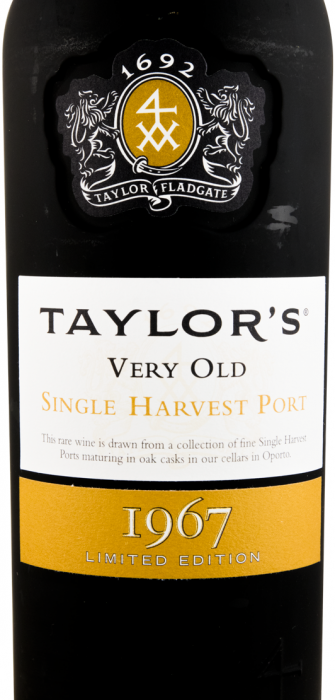 1967 Taylor's Very Old Single Harvest Limited Edition Porto