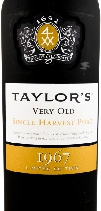 1967 Taylor's Very Old Single Harvest Limited Edition Port