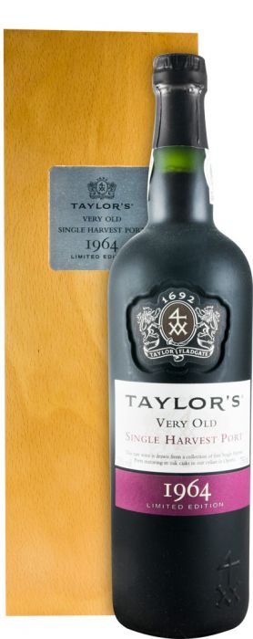 1964 Taylor's Very Old Single Harvest Limited Edition Port