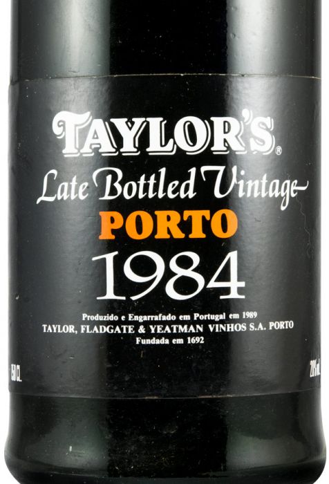 1984 Taylor's LBV Porto 1,5L