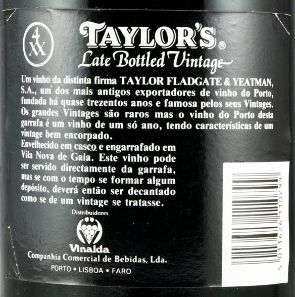 1984 Taylor's LBV Port 1.5L