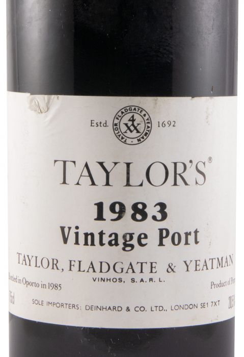 1983 Taylor's Vintage Port