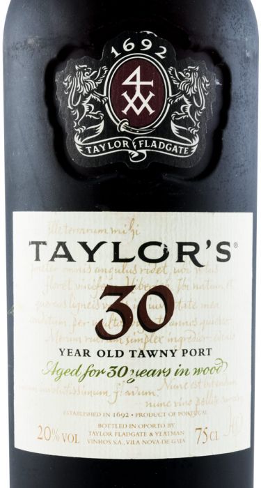 Taylor's 30 anos Porto (engarrafado em 1999)