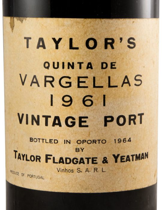 1961 Taylor's Quinta de Vargellas Vintage Port