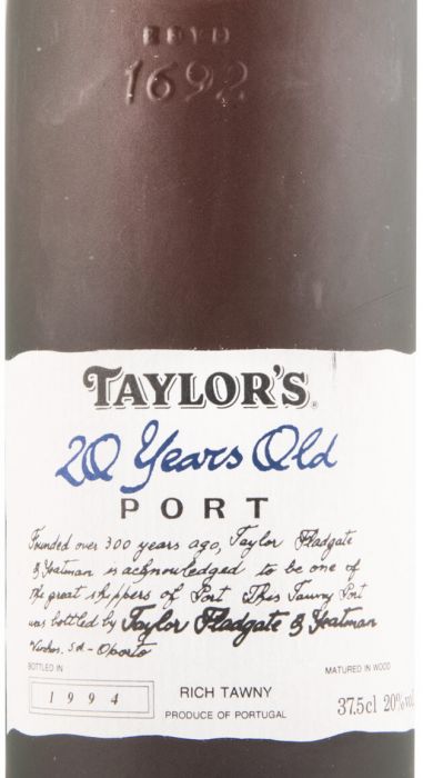 Taylor's 20 anos Porto 37,5cl