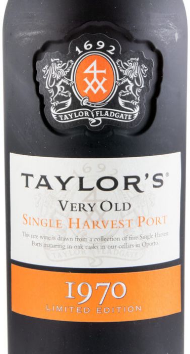 1970 Taylor's Very Old Single Harvest Limited Edition Port