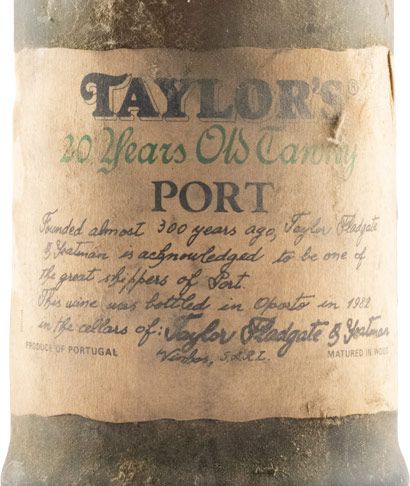 Taylor's 20 anos Porto (engarrafado em 1982)