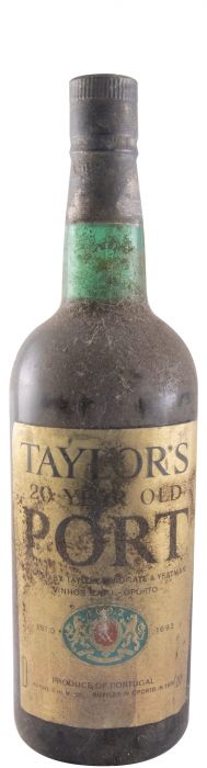 Taylor's 20 years Port (gold label)