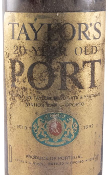 Taylor's 20 years Port (gold label)