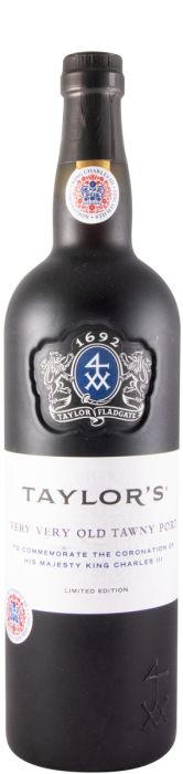 Taylor's Tawny Coronation Majesty King Charles III Very Very Old Tawny Porto