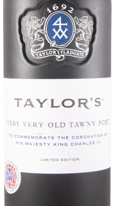 Taylor's Tawny Coronation Majesty King Charles III Very Very Old Tawny Port