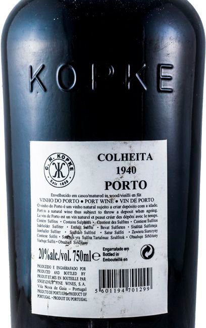 1940 Kopke Colheita Port