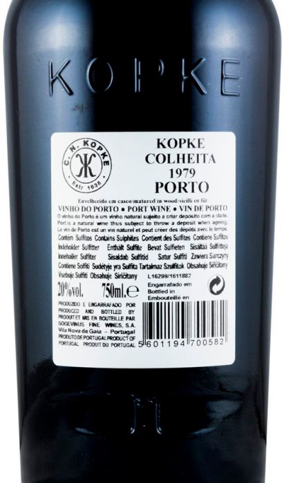 1979 Kopke Colheita Porto