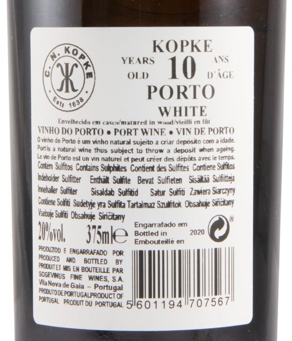Kopke White 10 anos Porto 37,5cl