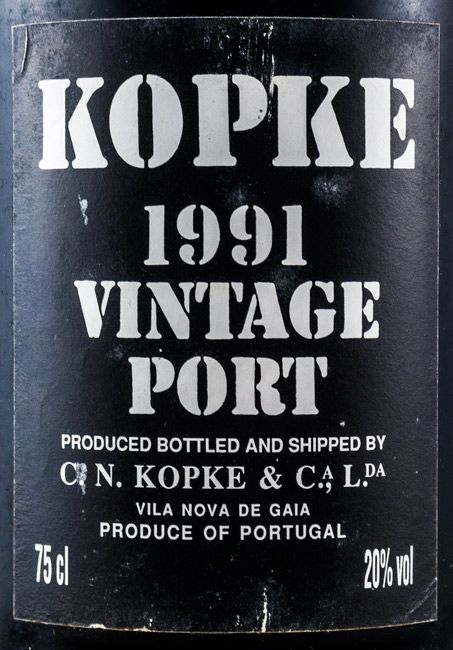 1991 Kopke Vintage Porto