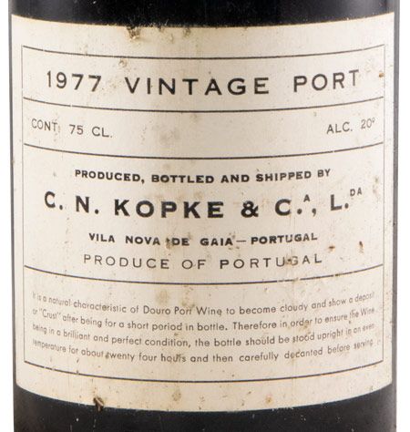 1977 Kopke Vintage Port