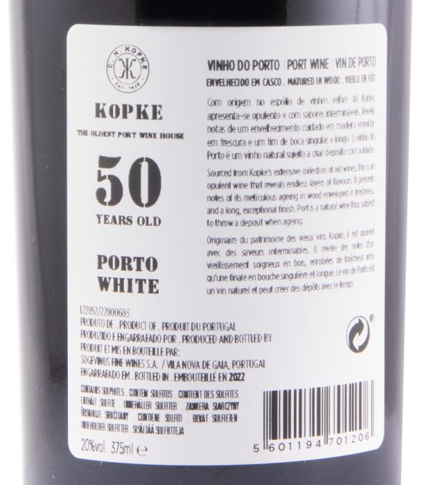 Kopke Branco 50 anos Porto 37,5cl