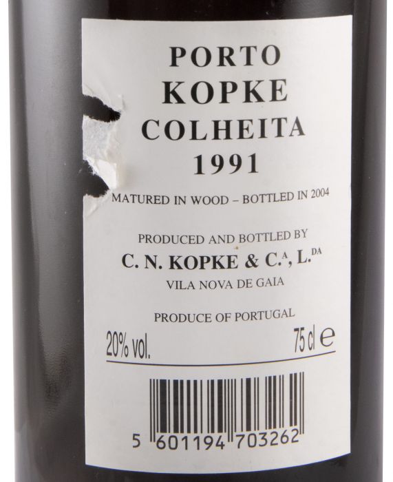 1991 Kopke Colheita Port