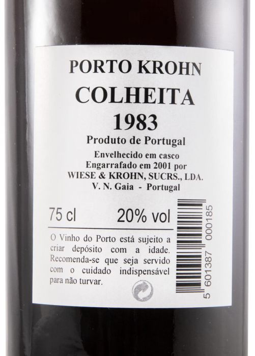 1983 Krohn Colheita Porto