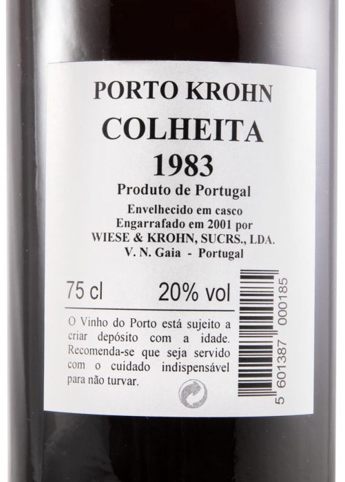 1983 Krohn Colheita Port