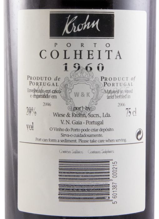 1960 Krohn Colheita Port