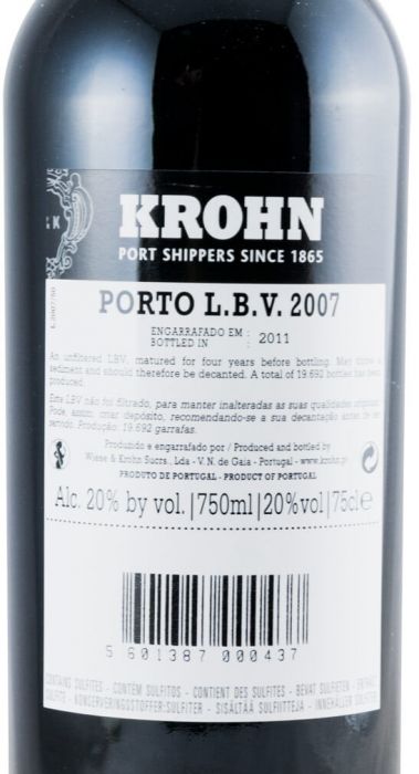 2007 Krohn LBV Porto