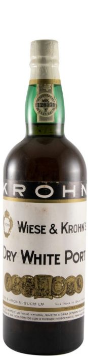 Krohn Dry Whyte Port (old bottle)