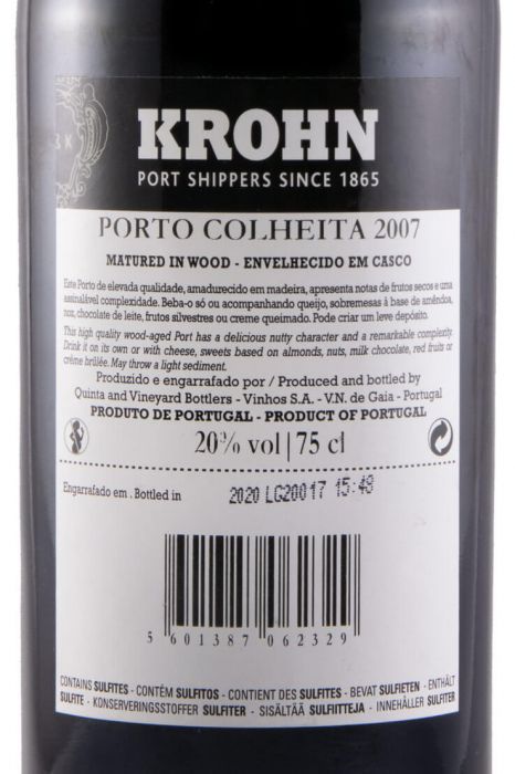 2007 Krohn Colheita Port