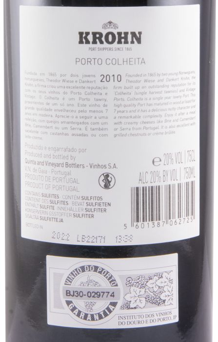 2010 Krohn Colheita Porto