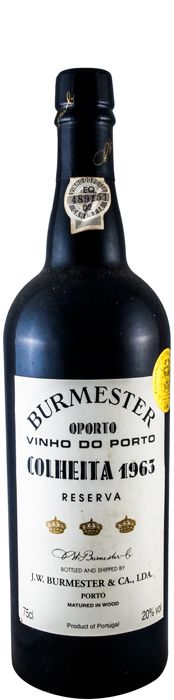 1963 Burmester Colheita Port (old label)