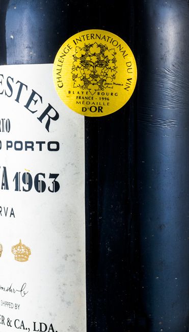 1963 Burmester Colheita Port (old label)