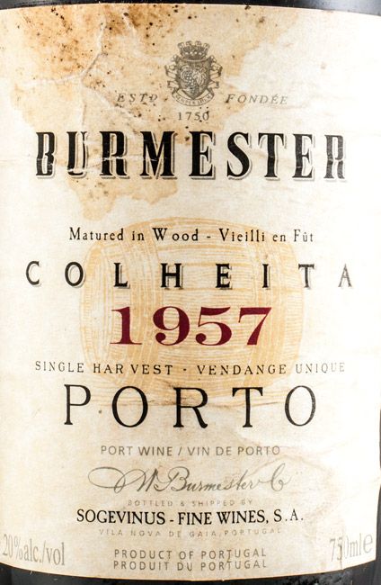 1957 Burmester Colheita Port