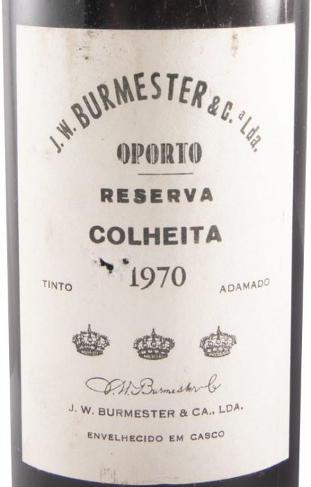 1970 Burmester Colheita Reserva Port