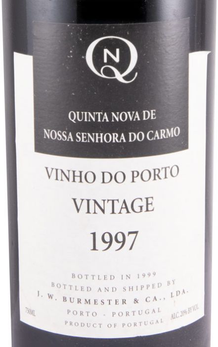1997 Burmester Quinta Nova Vintage Porto