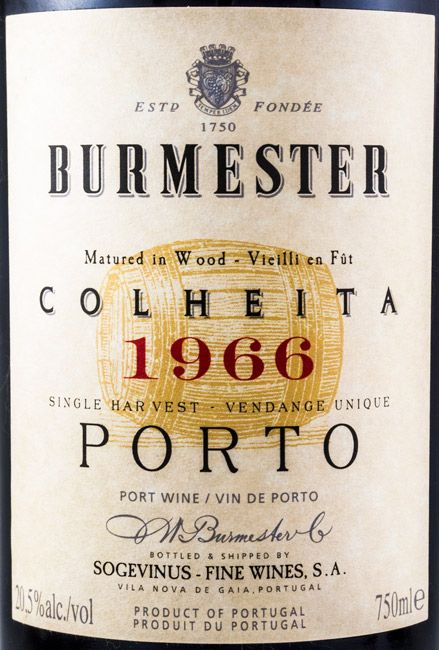 1966 Burmester Colheita Port