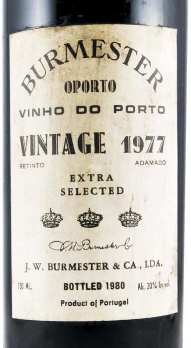 1977 Burmester Vintage Портвейн