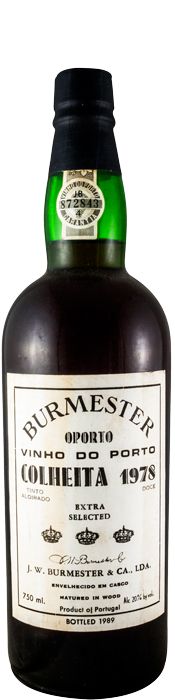 1978 Burmester Colheita Port (old label)