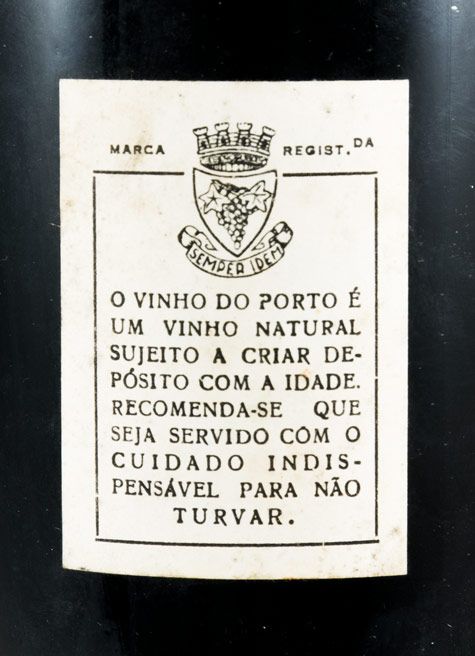 1944 Burmester Colheita Port (old label)