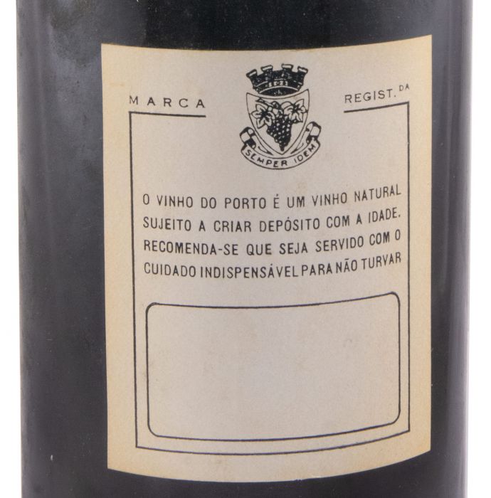 1958 Burmester Colheita Porto (rótulo antigo)