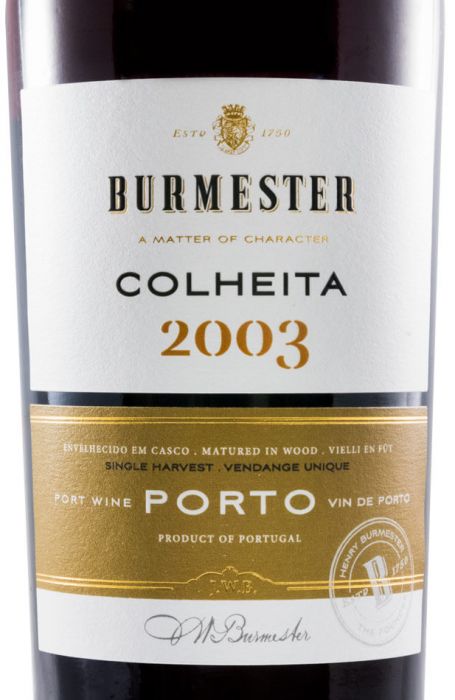 2003 Burmester Colheita Port