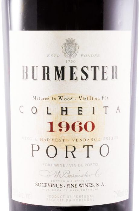 1960 Burmester Colheita Porto