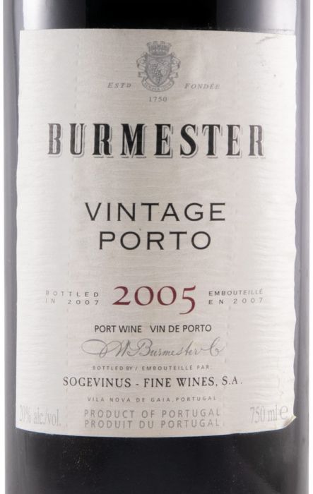 2005 Burmester Vintage Port