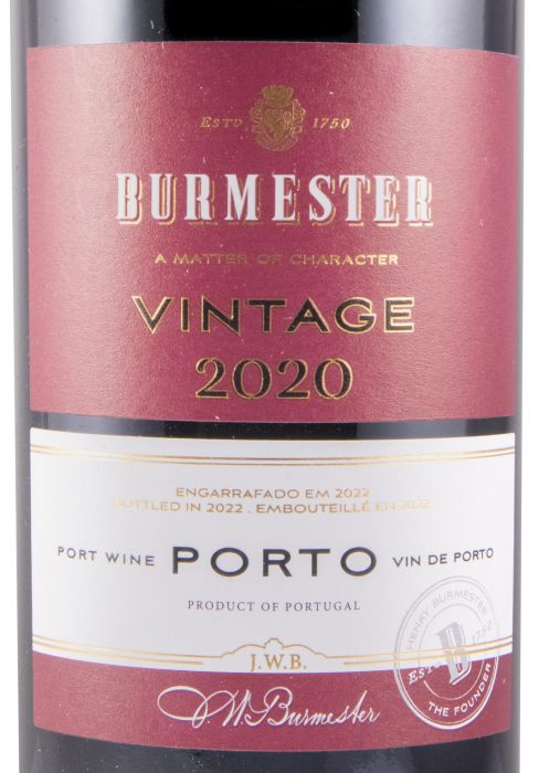 2020 Burmester Vintage Port