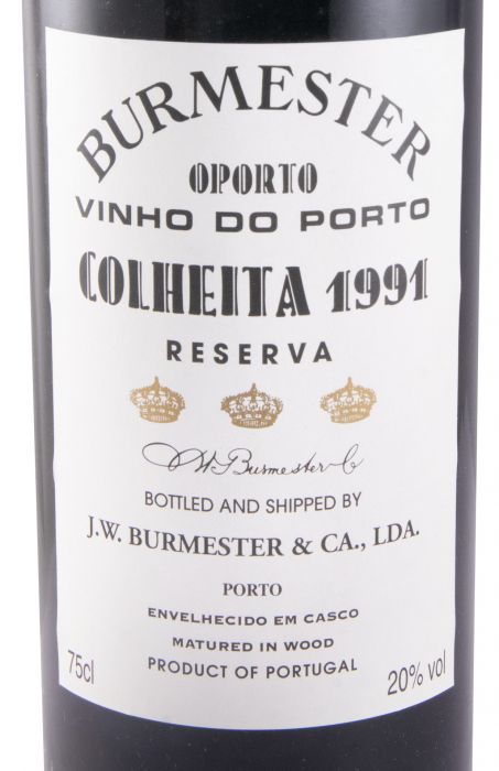 1991 Burmester Colheita Reserva Porto